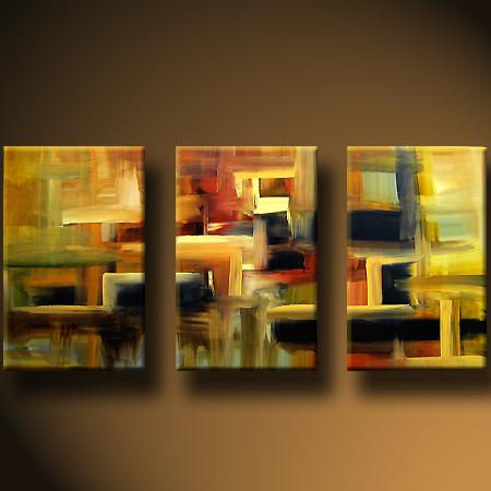 Dafen Oil Painting on canvas abstract -set430